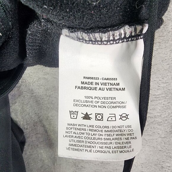 Mens Black Nike Therma-Fit Jogger Sweatpants Fleece Hi Rise Size L - Picture 8 of 13